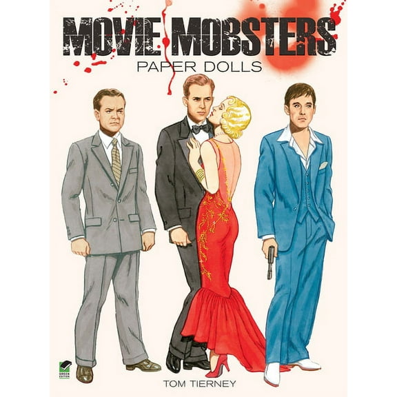 Dover Celebrity Paper Dolls: Movie Mobsters Paper Dolls (Paperback)