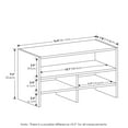 thumbnail image 3 of Furinno Hermite Desk Top Organizing Shelf Bookcase, Espresso, 3 of 6