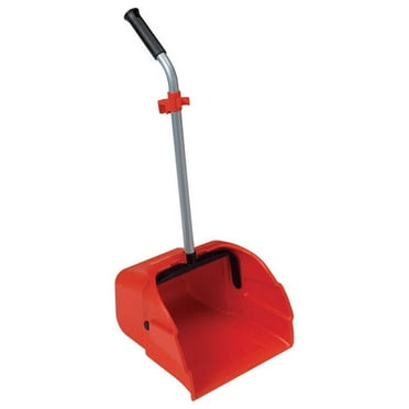 Laitner Brush Company 12" Jumbo Lobby Dustpan with Long Handle