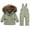 45 Green, variant on Baby Snowsuit 12-18 Months Winter Puffer Jacket and Snow Pant 2 Piece Snow Suits Solid Warm Lightweight Ski Suits for Toddler