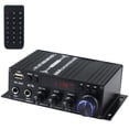 thumbnail image 4 of Mini amplificador de potencia de audio de 2 canales, 40 W + 40 W para uso doméstico en el coche, 4 of 8