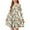 #A10-Khaki, variant on XADYUY Girls Casual Dresses Casual A-Line Long Sleeve Tshirt Dresses Floral Print Crew Neck Dresses Twirly Skater Dresses 9-10 Years,Beige