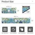 thumbnail image 3 of Yayeee Faucet Mat for Kitchen Sink 14.7" Diatomite Long Splash Guard Pad, Beige Tree, 3 of 7