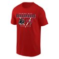 thumbnail image 1 of NFL Tampa Bay Buccaneers Triangle Logo Red Medium T-Shirt, 1 of 2