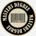 thumbnail image 3 of CafePress - Masters Degree Priceless Bar Code Long Sleeve T Sh - Unisex Cotton Long Sleeve T-Shirt, 3 of 4