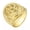 Gold, variant on Men's Stainless Steel Domineering Vintage United States Army Ring Gift-Silver-7