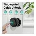 thumbnail image 4 of Fingerprint Door Lock Smart Knob, Biometric Keyless Entry for Home Offices Front with App Control ,Easy to Operate, 4 of 6