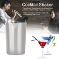 thumbnail image 3 of Ccdes Stainless Steel Cocktail Shaker Mixer Drink Mixing Glass Bartender DIY Tools , Cocktail Mixer, Drink Mixing Glass, 3 of 8