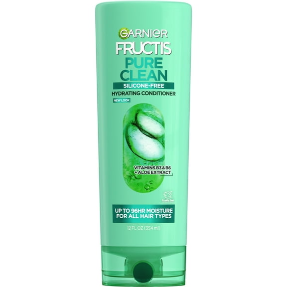 Garnier Fructis Pure Clean Hydrating Strengthening Conditioner, 12 fl oz