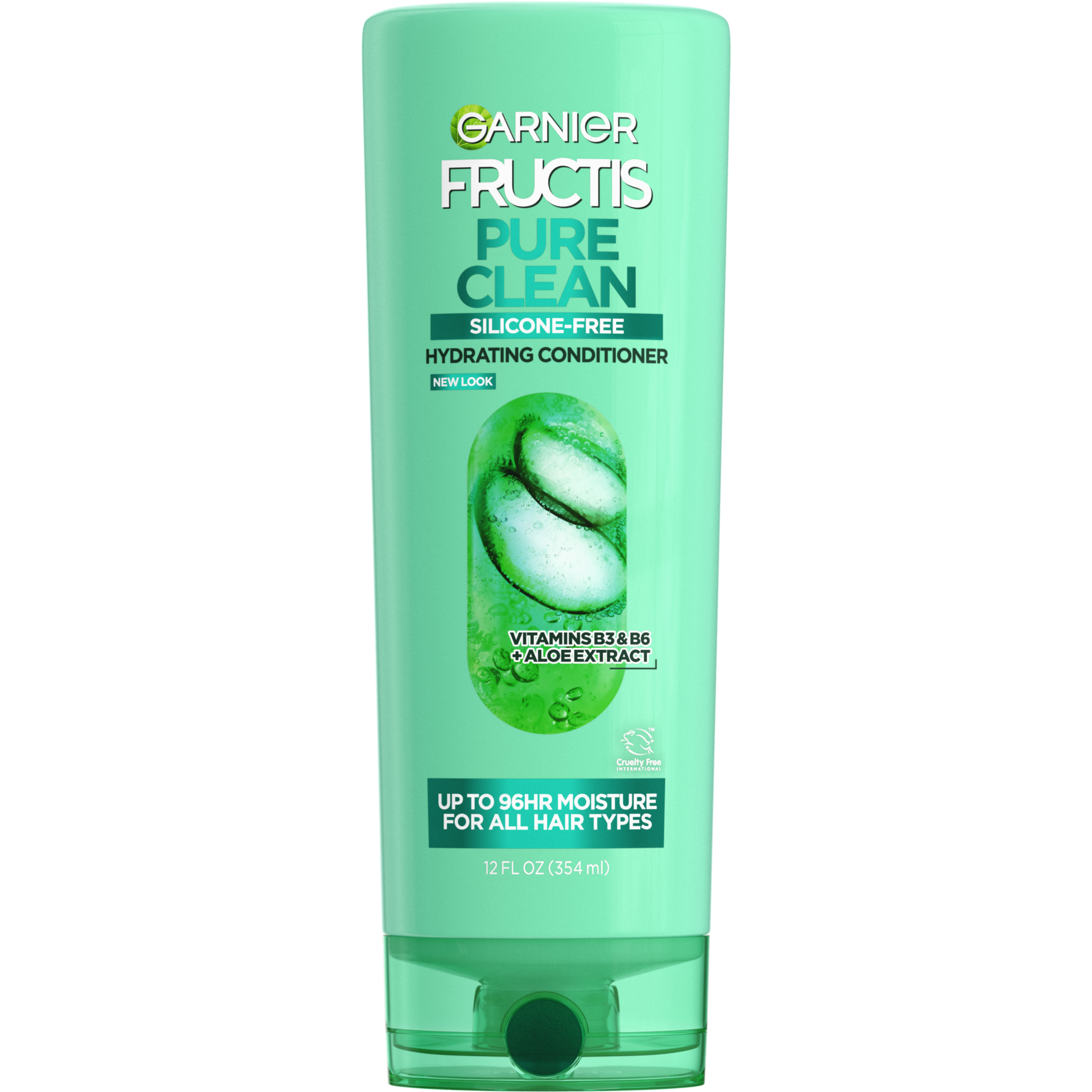 Garnier Fructis Pure Clean Hydrating Strengthening Conditioner, 12 fl oz