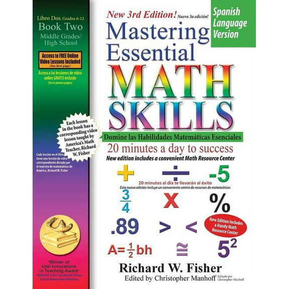 Mastering Essential Math Skills Book 2, Spanish Language Version, (Paperback)