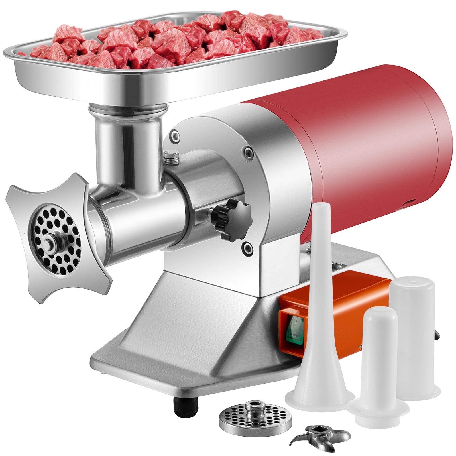 Electric Meat Grinder and Duty Household Sausage Maker Meats Mincer Food 