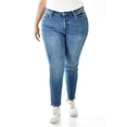 thumbnail image 1 of Jeans skinny con strech /Tallas Extras, 6785 (Mezclilla medio) azul 36, 1 of 6
