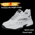 thumbnail image 4 of Men'S Invisible Height-Increasing Shoes, Casual Sports Shoes for Men, Breathable Design New Popular Style for 2025, Summer, 4 of 5
