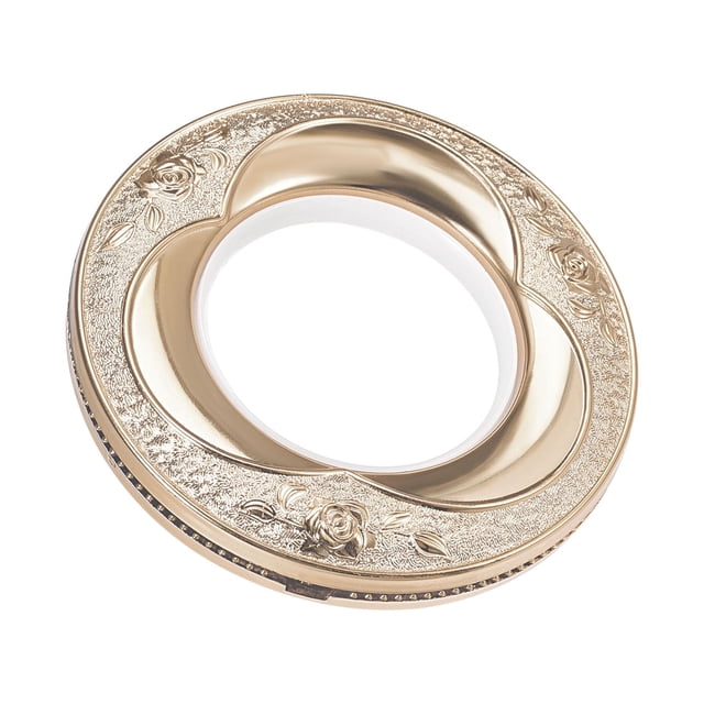 Unique Bargains 42mm Curtain Grommets Eyelets Roman Rings Home Window Decor Rose Gold 16pcs