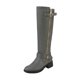 thumbnail image 1 of Botas Altas Hasta la Rodilla para Mujer DREAM PAIRS con Pantorrilla Ancha Gris 43 cm, 1 of 6