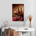 thumbnail image 2 of Elephant Stock Fruity Red Wine Wall Art - Vertical Canvas Wall Art - Dining Room Wall Decor - Food And Drink Canvas - Red And Green Decor - 16" x 24", 2 of 8
