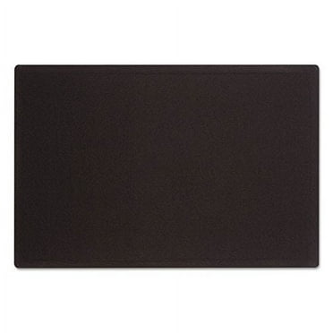 Quartet 7683BK Oval Office Fabric Bulletin Board, 36 x 24, Black