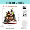 thumbnail image 2 of Hogar y jardín, Decoración navideña, Adornos planos 2D para casas navideñas, Regalos navideños, Manualidades decorativas, 2 of 2