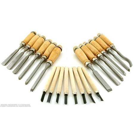 20Pc Professional Wood Carving Hand Chisel Tool Set Woodworking (Best Professional Hand Tools)
