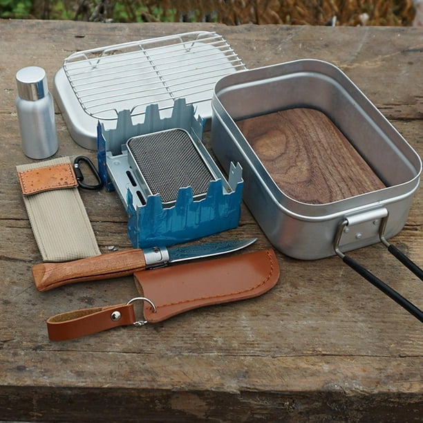 Kit de s de utensilios de cocina para acampar al aire libre, kit de desorden para acampar y senderismo para acampar al aire libre 193x133x7cm Macarena Utensilios de cocina al aire libre
