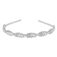 thumbnail image 1 of KAIYANG Diadema de boda con diseño de flores y cristales de estrás para novia, 1 of 5