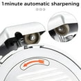 thumbnail image 4 of 12"Commercial Automatic Meat Slicer with 0-17mm Adjustable Thickness 10" Stainless Steel Removable Blade 550W Electric Deli Slicer Cheese Food Cutter, 4 of 7