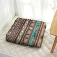 thumbnail image 4 of Boho Yoga Floor Cushion 22in, Square Dutch Velvet Meditation Pillow for Relaxing, Reading and Décor, 4 of 7