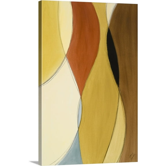 Great BIG Canvas | "Summer Coalescence II" Canvas Wall Art - 16x24