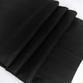 thumbnail image 3 of Efavormart 12" x 108" Black Accordion Crinkle Taffeta Table Runner - Impeccable Metallic Glint of Lustrous - Perfect for Wedding Ceremonies, Parties, Upscale Occasions, and Any Special Events, 3 of 11