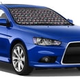 thumbnail image 5 of Kdxio Bohemian Chicken Print Windshield Sun Shade,UV Rays and Sun Heat Protection,Sunshade for Car Windshield,Car Shade Front Windshield - Medium, 5 of 6