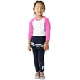 thumbnail image 3 of Ma Croix Kids Raglan 3/4 Sleeve Cotton Tees Sports Baseball Jersey, 3 of 8