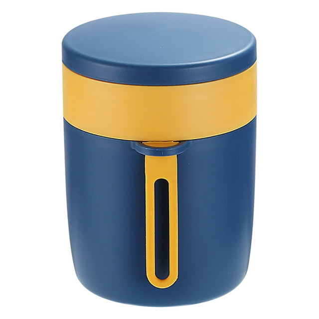 TIMIFIS Soup Cup 304 Stainless Steel Breakfast Cup Insulated Cup with Lid Spoon Large Capacity Milk Cup Breakfast Porridge Cup Soup Cup Oatmeal Cup Kitchen Gadgets