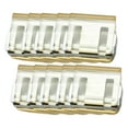 thumbnail image 4 of 10 pinzas para fijar perneras de pantalón, portátiles, multiusos, premium. Amarillo transparente, 4 of 8