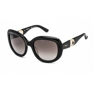 Salvatore Ferragamo SF883SA 001 Black Square Sunglasses Salvatore Ferragamo SF883SA 001 Black Square Sunglasses for  main image 2