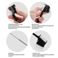 thumbnail image 5 of 8Pcs Professional Soft Hair Cosmetic Double Head Eyebrow Brush Eyelashes Comb Makeup Tool, 5 of 5
