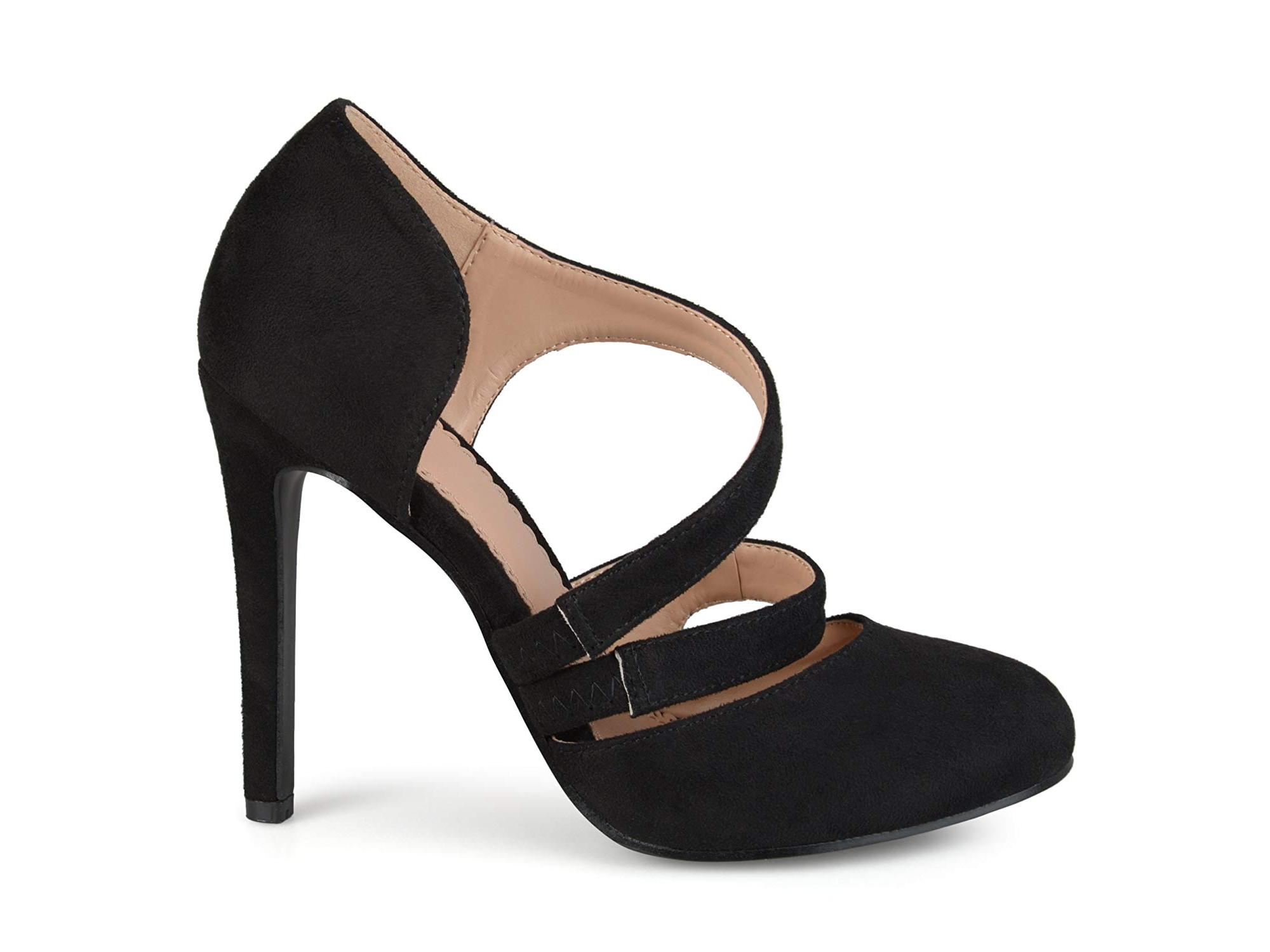 crossover strap heels