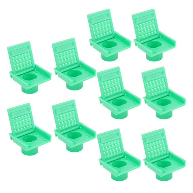 10PCS Beehive Entrance Gates, Plastic Bee Hive Nuc Box Entrance Gates, Beehive Ventilation Opening Window Bee Nests Entrance Bee Door for Beekeepers Beekeeping Tool