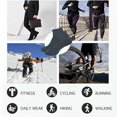 thumbnail image 4 of MANARC Men Cotton Ankle Socks Mesh Breathable Soft Comfortable Durable Double Layer Cushioned Reinforced Seamless Anti Slip With Ribbed Instep For A Firm Grip. 3 Pack Dark Grey., 4 of 5
