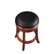 Boraam 24in. Backless Swivel Wood Counter Stool - Cherry Finish