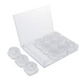 thumbnail image 4 of 12 Pieces Clear Jewelry Box Storage Box Jewelry Boxes for Jewelry Organizer, 4 of 8