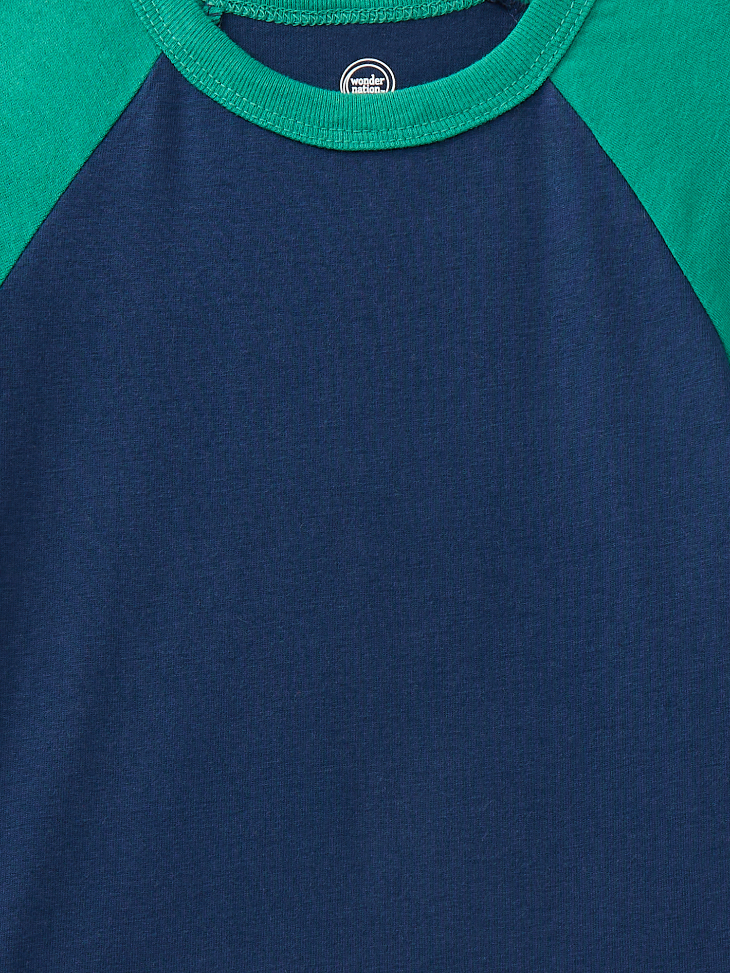 Wonder Nation Toddler Boys' Raglan Tee with Short Sleeves, Size 18M-5T