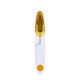 thumbnail image 1 of Naiovety Tijeras de costura de acero inoxidable con cubierta, herramienta de recorte de tela de hilo de mano, bordado, álbum de recortes, accesorios de Artesanía Amarillo Naiovety HA012253-02, 1 of 6