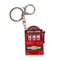 thumbnail image 2 of Dvkptbk Keychain Decorations Funs Play Bright Color Fruit Rocker Keychain Palm Game Key Chain Claw Machine Pendant Home Decor, 2 of 6
