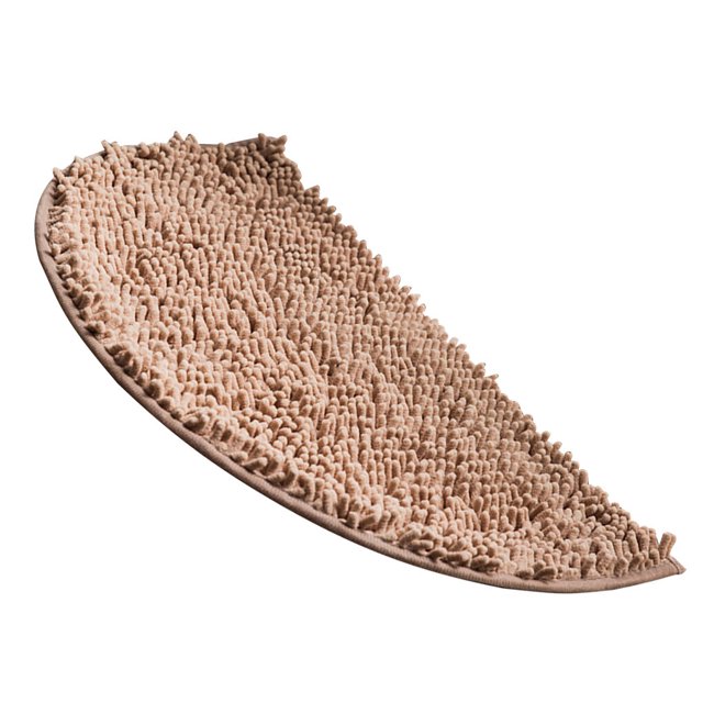Bewildely Alfombra de ducha de alta calidad, alfombrilla absorbente para baño, antideslizante, plegable, para dormitorio, cocina, baño, Juegos de accesorios de baño Camello 60*90