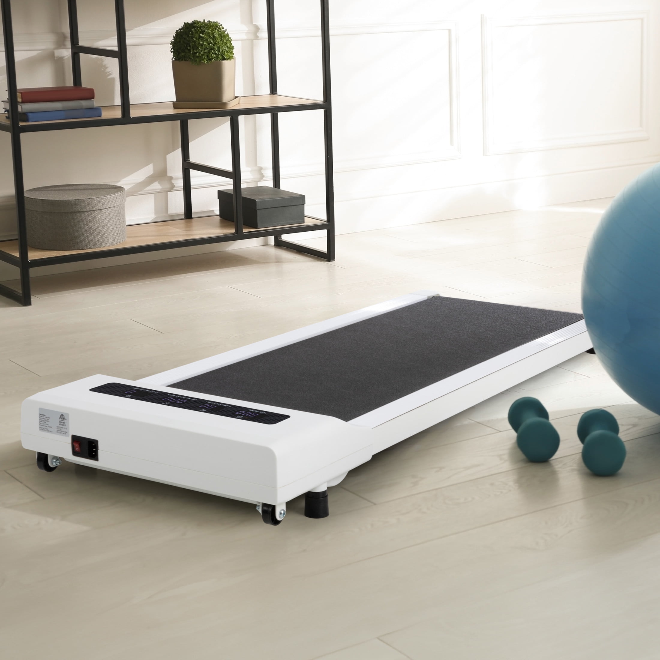 RAD Sportz Walking Pad - Portable Under Desk Treadmill, White