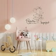 thumbnail image 2 of Perfection Baby Elephant Motivation Quote Animal Animals Quotes Wall Sticker Art Decal for Girls Boys Room Bedroom Nursery House Fun Home Decors Stickers Wall Arts Vinyl Decoration Size (22x30 inch), 2 of 3