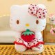 thumbnail image 1 of Sanrio-gato de peluche Hello KT, animales de peluche de fresa, almohada de dibujos animados para dormir en casa, muñeco de juguete de gatito de peluche de arcoíris Sanrio, 1 of 4