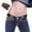 Coffee, variant on MSJUHEG Belts for Women Belt Men Buckle-free Elastic Invisible Belt for Jeans No Bulge Waist Belts Mens Belts Leather Belt for Men Beige One Size
