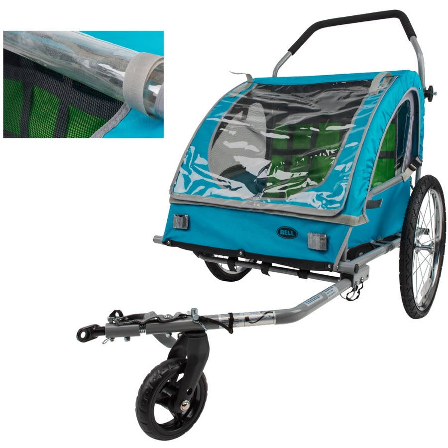 bell double bike trailer